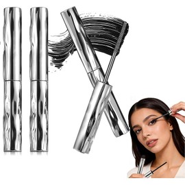 4D Máscara de pestañas 2026,Mascara Resistente Al Agua Con Cepillo Ultrafino, Extensiones De Pestañas, A Prueba De Manchas, Larga Duración,Más Larga, Más Gruesa (3PCS)