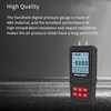Digital Manometer 20.68Kpa High Accuracy Overload Prompt Auto Shutdown Handheld
