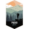 Provo Utah 2-Inch Vinyl Decal Sticker Outdoors Hike Design