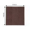 Yunox Carpet Mat Set of 9 Brown 16-125 0.7mm Thick