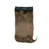 Bombshell 24" 5 Clips Straight One Piece Half Head Clip