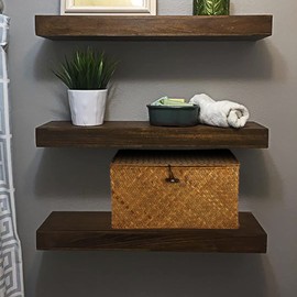 IGNPION Seagrass Storage Basket with Lid Woven Seagrass Desktop Basket Rectangular Bathroom Storage Organiser Box, Shelves & Desks Decorative Basket Multipurpose storage Hamper (Caramels,L)