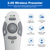 QUI Presentation Clicker Wireless Presenter Remote Clicker for PowerPoint Presentation