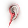 Sony MDR-AS410AP Earbuds, Splashproof/Sports Earphones, with Remote and Microphone, Pink,