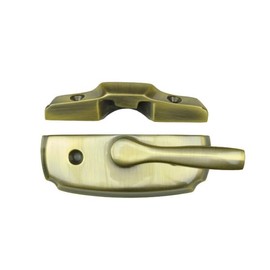 Andersen Woodwright Double Hung Windows Sash Lock & Keeper Set - Antique Brass