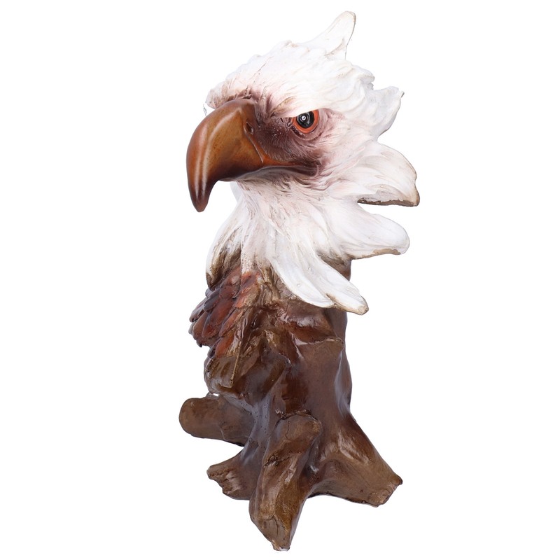 Resin Craftwork Craft Animal Sculptures Decorative Ornament Home Office DecorationEagle