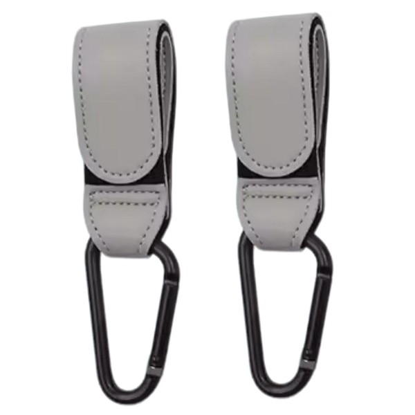 2X Pram Hook Clips – Heavy Duty Buggy Hooks for