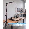 Dust Collection Boom Arm for CNC Machine & Woodworking