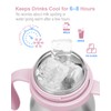 Bakpoco Stainless Steel Sippy Straw Cup for Toddlers 1-3 Years