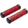 Cinelli Mike Giant Art Bar Tape Grips, Red Velvet, One