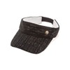 Callaway C23291218 Women's Sun Visor (Glitter Adjustable), Hat, Golf, 1010_Black