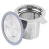 Vaincre Extra Fine Mesh Tea Infuser/Strainer, Stainless Steel Loose Leaf