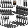 YouthZeal 30 Pack Garage Hooks, Heavy Duty Steel Wall Mount