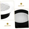 DOITOOL Round Vent Cover Louvered Design for Improved Airflow Bathroom