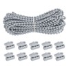 sourcing map Curtain Beaded Chain Cord, 10 Meter/10.9 Yards Roller