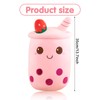 GWAWG Cute Cartoon Milk Tea Cup Plush Toy, Bubble Tea