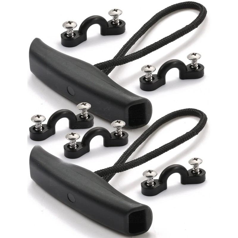 Borogo 2 PCS Kayak Canoe Carry Handle Pull Handle T-Handle