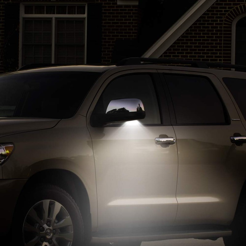 Gempro LED Side Mirror Lights Puddle Lamp Assembly for 2007-2020