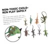 KOMBIUDA 8pcs Fake Lizard Toy Boys and Girls Lizard Model
