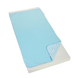 Blue Waterproof Sheet with Elastic Corners Type