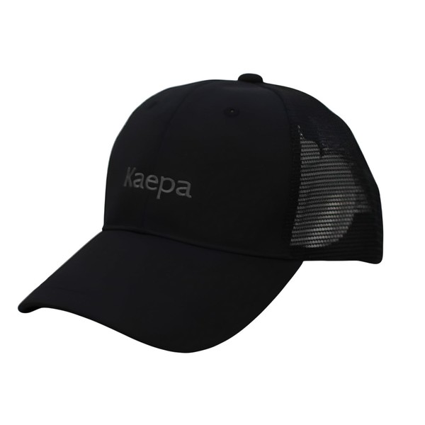Kaepa 212KC60 Unisex Mesh Cap (Adjustable Size), Black, Free size