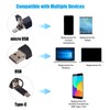 3-in-1 Industrial Endoscope Borescope Inspection Camera Built-in 6 LEDs IP67