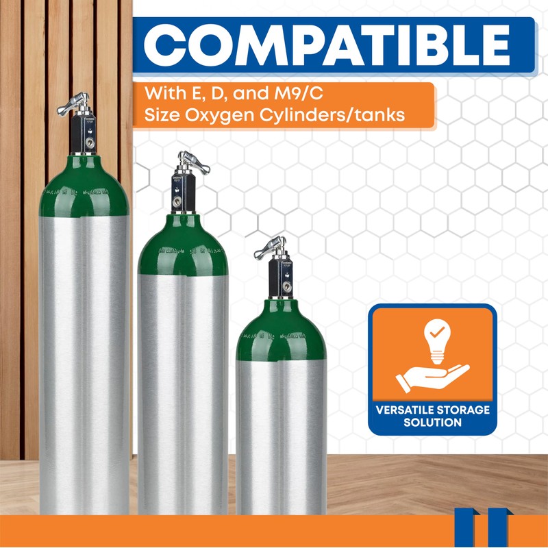 KOKAND Detachable Oxygen Tank Holder (8) for E, D, M9/C