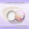 SOFT FOCUS LONG-LASTING MAKEUP POWDER - Color: Transparent Color