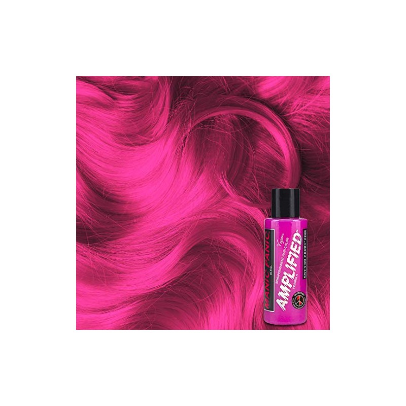 Manic Panic Color de pelo rosa de algodón 2PK