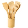 Click Bargain Wooden Utensile Set Kitchen Accessories Kit with Utensil