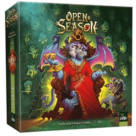 Sit Down Games: Open Season - Strategy Board Game, Card Collection & Chaining, Play As A Monster, Fantasy, Fast Play, Ages 10+, 2-4 Players, 30+ Min
