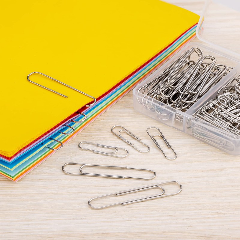 Paper Clips Assorted Sizes, Large Paper Clips, Small Paper Clips,