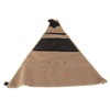 Camping Storage Bag Portable Triangle Oxford Cloth Tableware Hanging Organizer