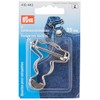 Prym 416440-1 Dungaree Buckles, Brass, Silver, One Size, 2