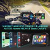 Motorcycle Carplay Support Wireless CarPlay & Android Auto, 6.25’’ Waterproof