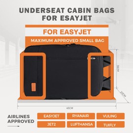 Backpack for Easyjet Hand Luggage 45 x 36 x 20, Travel Backpack, Hand Luggage, Aeroplane Travel Backpack, Carry On Luggage, Travel Bag, Laptop Backpack for Men and Women, for Casual Daypack, with