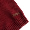 Reddy Burgundy Colorblock Dog Sweater, 3X-Large