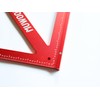 Precision Triangle Square 18 inch, Imperial Scale Framing Square for