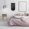 Anekoul 2Pcs Wall Display Banners Blank Wall Canvas Banner Enamel