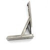 10" 304 Stainless Steel Foldable Heavy Duty Shelf Bracket Wall