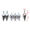 HTTMT MT218-002-SR (6 pcs) Universal Silver Spike Bolts Compatible with