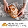 DOYOLLA Mini Oval Proofing Set (6.5inch, set of 5), Sourdough
