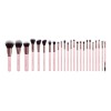 Beauty Creations 24 Piece Brush Set color rosa sintético