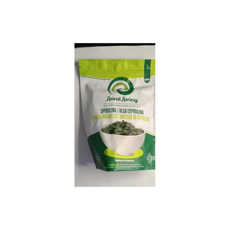 Alga Espirulina Máxima Orgánica 500 Tab Vegan Kosher 250 G