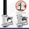 KALAWW Adjustable String Trimmer Support Wheel Attachment 26mm(1 inch) and