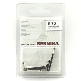 Bernina 4mm Lap Seam Foot #70N (#0084887300) Metal Sewing Machine Presser Foot