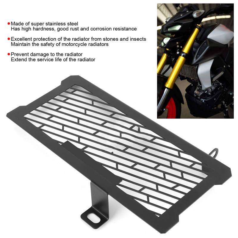 Motorcycle Radiator Protective Cover Grille Stainless Steel Fit for YAMAHA