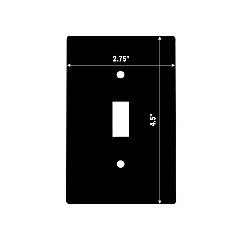 Decorative Wall Switch Cover Plate - Red Cardinals Decor Switch