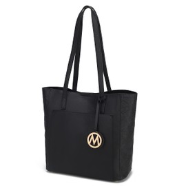 MKF Collection Tote Bag for Women, vegan Leather Large Top Handle Handbag Fashion Shoulder Bag Purse By Mia K