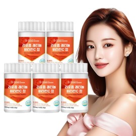 Liposomal Oral Retinol Vitamin C Collagen 60 Tablets (5 Bottles) / Contains 100% Moringa-Derived Plant-Based Retinol, Vitamin A, and Elastin / 리포좀 먹는 레티놀 비타민C 콜라겐 60정 5통 / 100% 모링가 유래 식물성 레티놀 비타민A 엘라스틴 함유